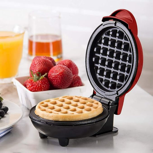 MINI WAFLERA ELECTRICA ANTIADHERENTE GOFRERA 350W