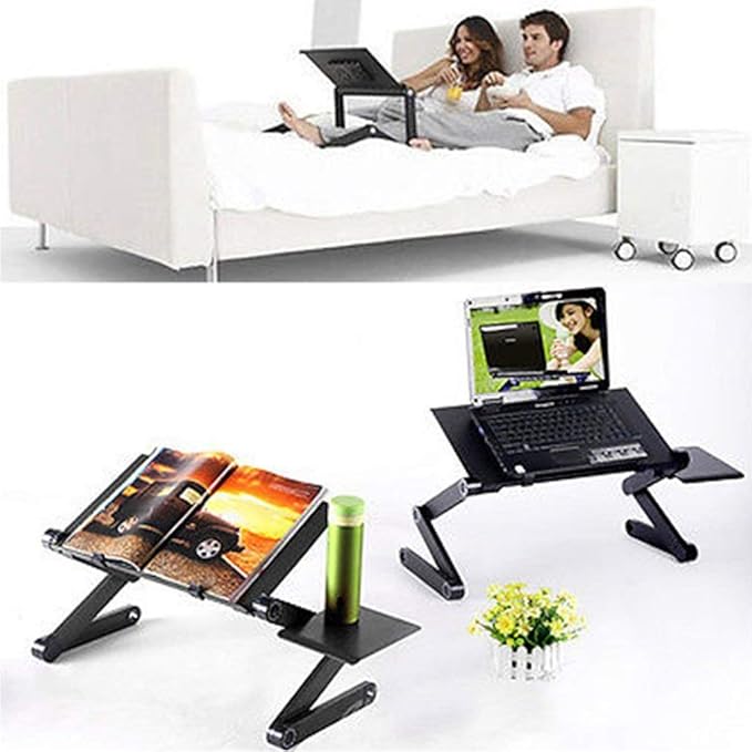 MESA PARA COMPUTADOR T8 MULTIFUNCIONAL GRADUABLE PARA LAPTOP