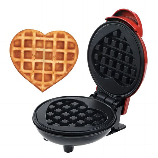 MINI WAFLERA CORAZON ELECTRODOMESTICO WAFLERAS FORMA DE CORAZÓN