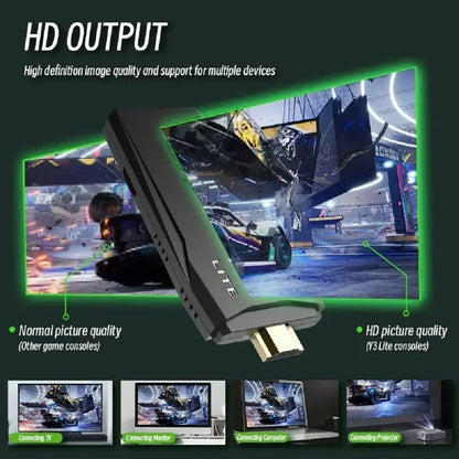 CONSOLA GAMESTICK VIDEOJUEGOS PORTÁTIL