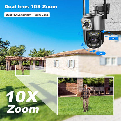 CAMARA DE SEGURIDAD PTZ DOBLE LENTE ALTA DEFINICION