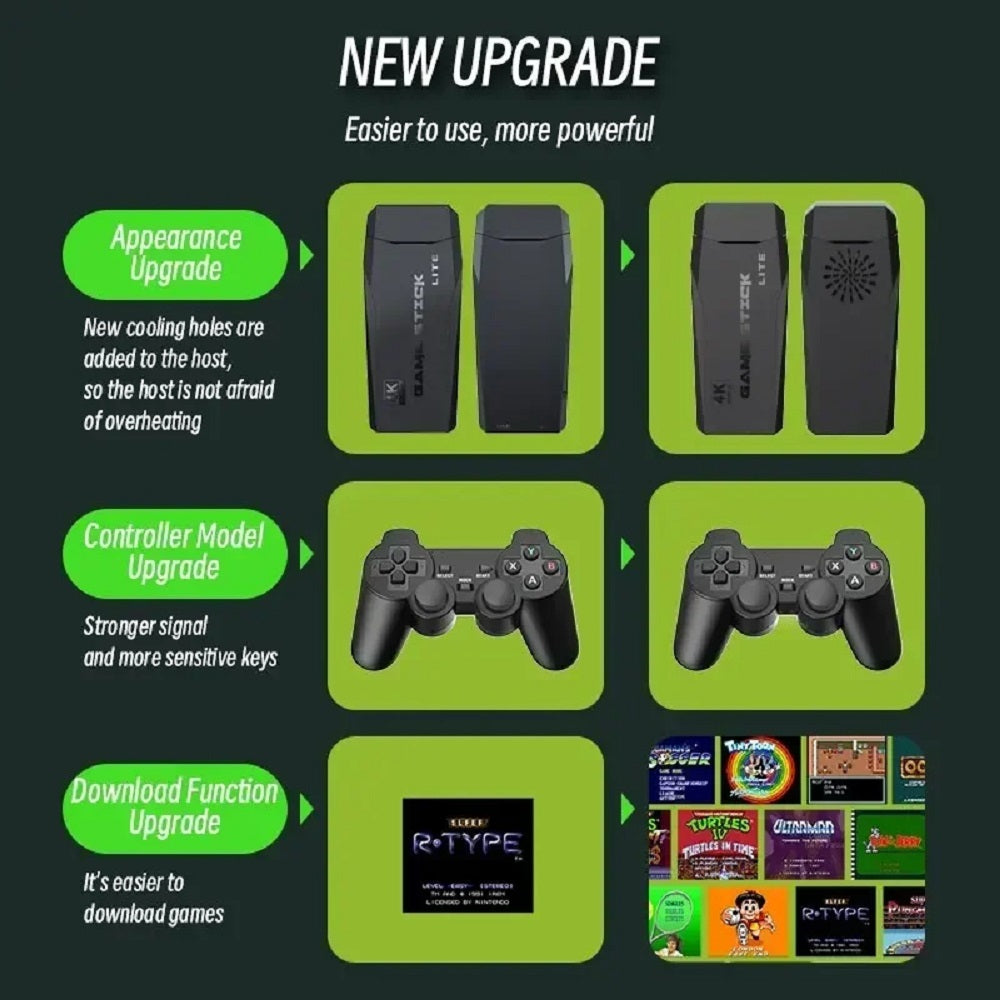 CONSOLA GAMESTICK VIDEOJUEGOS PORTÁTIL