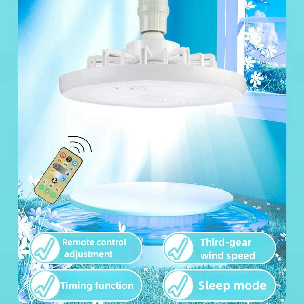 LAMPARA VENTILADOR CONTROL REMOTO 3 EN 1