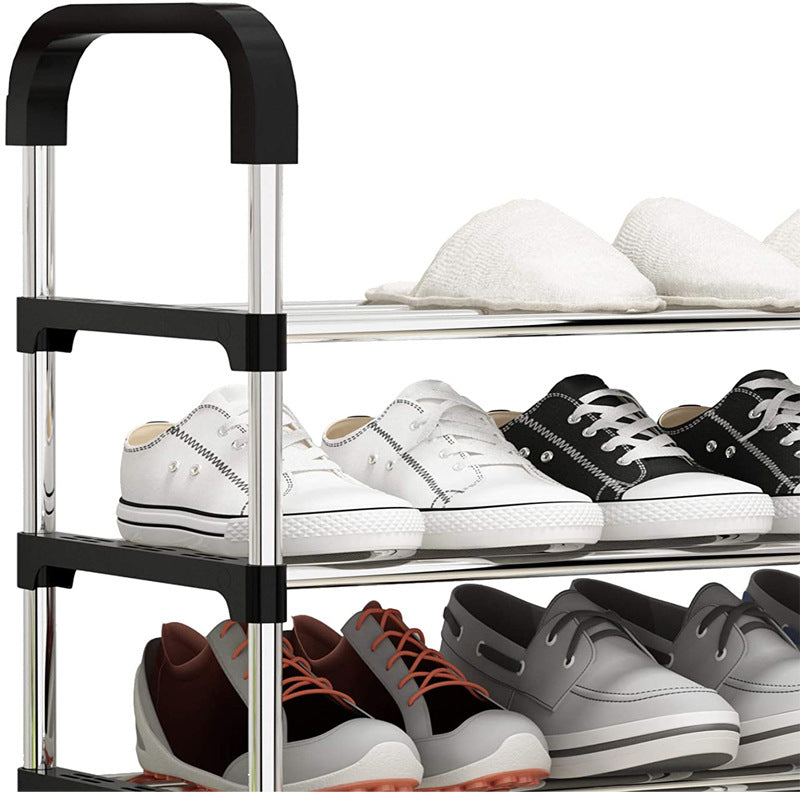 ZAPATERO METÁLICO 6 NIVELES ORGANIZADOR DE ZAPATOS SHOE RACK