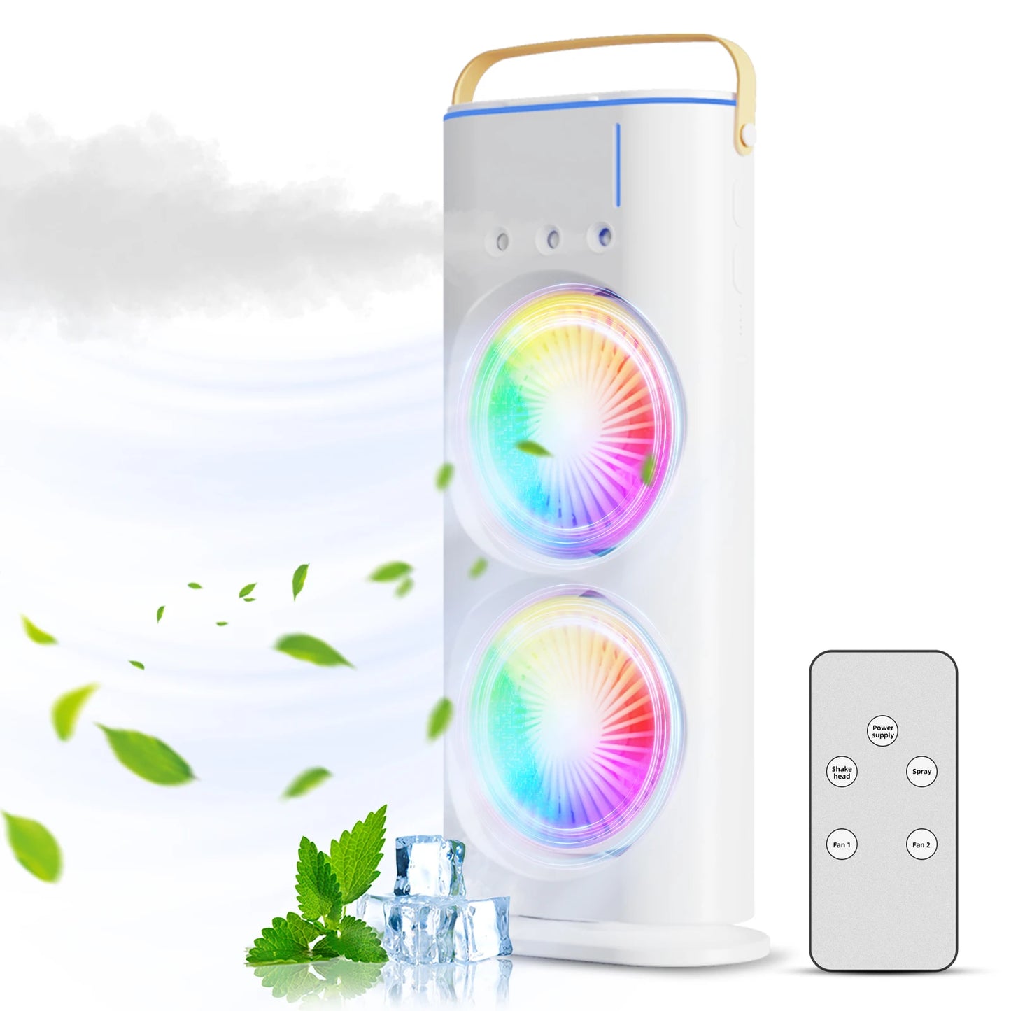 VENTILADOR DE TORRE DOBLE AIRE ACONDICIONADO