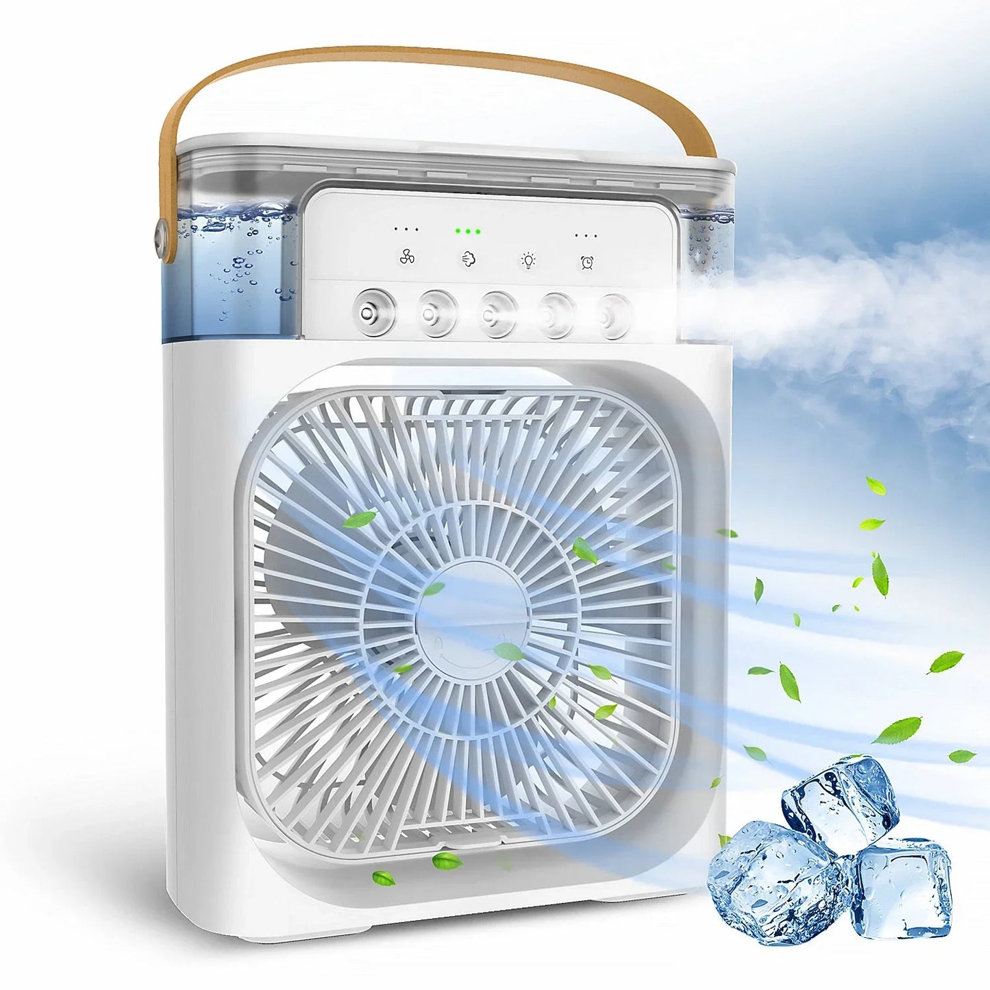 AIRE ACONDICIONADO GWT PORTÁTIL VENTILADOR CON AGUA PERSONAL