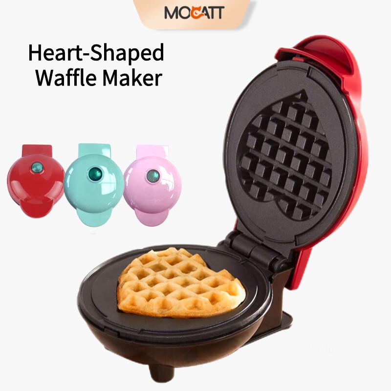 MINI WAFLERA CORAZON ELECTRODOMESTICO WAFLERAS FORMA DE CORAZÓN